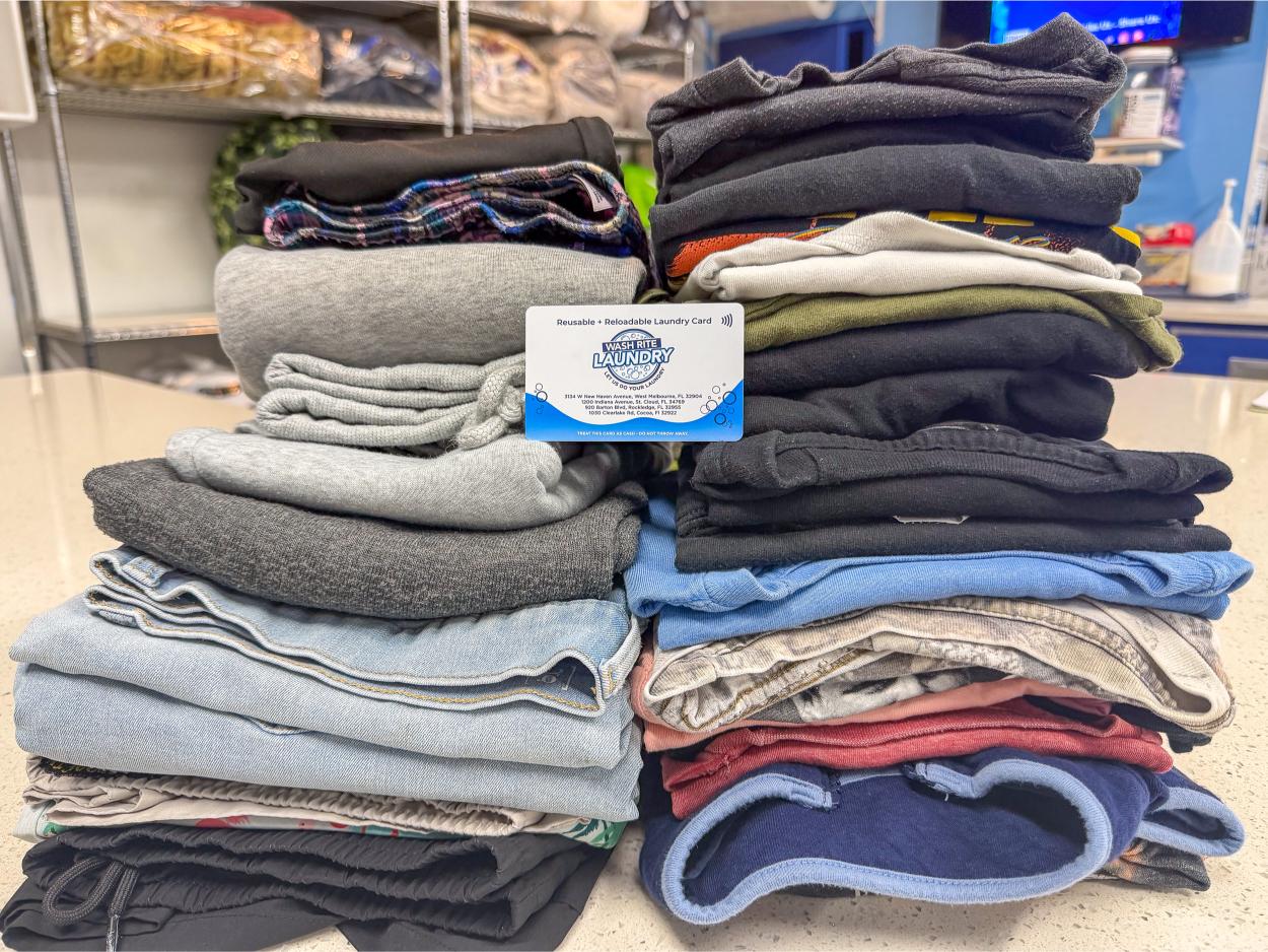 Drop Off Service - Wash Dry Fold Laundry service in Central Florida